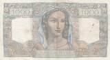 Frankreich 1948 1000 Francs Minerva and Hercules - 05-05-1948 - Serial A.407 III / SS