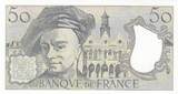 Frankreich  50 Francs - Quentin de la Tour - 1991 - Serial U.63 II / VZ