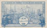 Frankreich franc 100 Vaillants - Catholic Scouts Ticket - 1940-1950 III / SS