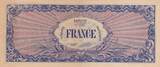 Frankreich  100 Francs - Allied Military Currency - 1944 - Serial 6 - Num 6364215 II / VZ