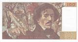 Frankreich  100 Francs - Delacroix - 1987 - Serial J.121 I / ST