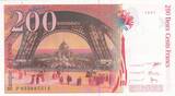 Frankreich  200 Francs - Gustave Eiffel - Tour Eiffel - 1996 - Serial P.053 I / ST