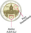 Deutschland  LOT OF 5 X 2 Euros Commémo. 2018 - Berlin unz ( non circulé)