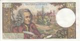 Frankreich 1973 10 Francs - Voltaire - 07-06-1973 - Serial O.890 I / ST