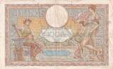 Frankreich 1937 100 Francs Luc Olivier Merson - 09-09-1937 - Serial Y.55536 IV / S