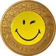 Frankreich Mint  50 years of the Smiley - NordicGold mini-coin - 1 - 2022 by La Monnaie de Paris I / ST