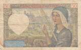 Frankreich 1941 50 Francs Jacques Coeur - 11-09-1941 - Serial L.116 IV / S