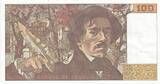 Frankreich  100 Francs Delacroix - 1978 Serial S.9 - Small watermark - VF I- / VZ+ / VZ-ST