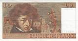 Frankreich 1974 10 Francs - Berlioz - 06-06-1974 - Serial Z.52 III / SS