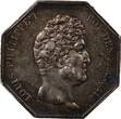 Frankreich 1 token 1832-1841 Notaires, Louis Philippe - Jeton Argent Cie Des Notaires de Paris TB+/TTB