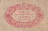 Korea  10 Sen - Flowers - Block 8 - 1916 - P.20 IV / S