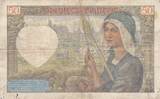 Frankreich 1941 50 Francs Jacques Coeur - 13-02-1941 Serial U.41 IV / S+
