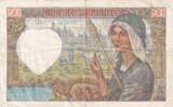 Frankreich 1942 50 Francs Jacques Coeur - 15-05-1942 - Serial M.171 III / SS
