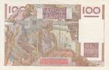 Frankreich 1953 100 Francs - Young Farmer - 01-10-1953 - Serial K.561 II / VZ+