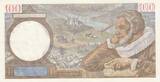 Frankreich 1941 100 Francs - Sully - 04-12-1941 - Serial C.26543 I / ST