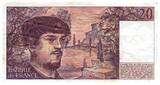 Frankreich  20 Francs Debussy - 1980 - Serial W.003 - Rare - Fay.66.01423 III / SS