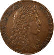 Frankreich 1 token Royal Treasure, Louis XIV - Copper Token - 1683 Nuremberg IV / S+
