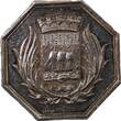 Frankreich 1 token Chambre de Commerce de Nantes - Jeton Argent, Barre, Poincon Main (1845-1855) III / SS