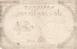 Frankreich 5 livres 5 Pounds - 10 Brumaire Year II (31.10.1793) - Sign. Sanche - Serial 7118 III / SS