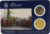 San Marino  Miniset 2 coins 2013 - I Balestrieri - FDC in blister pack st