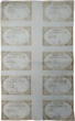 Frankreich  Sheet of 10 notes of 5 Livres - 10 Brumaire Year II (31.10.1793) - Serial 22355 II / VZ