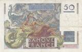 Frankreich 1951 50 Francs - Le Verrier - 07-06-1951 - Serial A.179 III / SS