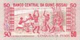 Guinea-Bissau 1990 50 Pesos - Pansau Na Isna - 01-03-1990 - Serial AB I / ST