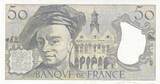 Frankreich  50 Francs - Quentin de la Tour - 1991 - Serial N.64 II / VZ