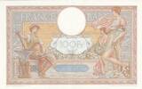 Frankreich 1936 100 Francs - Luc Olivier Merson - 31-12-1936 - Serial V.52751 II / VZ+