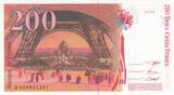 Frankreich  200 Francs - Gustave Eiffel - Tour Eiffel - 1996 - Serial H.029 I / ST