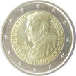 Vatikanstadt  2 Euros Commemorative 2007 80 years of Benedict XVI unz ( non circulé)