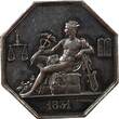 Frankreich 1 token Commissaires Experts du Gouvernement - Jeton Argent 1831 III / SS+