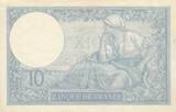 Frankreich 1932 10 Francs - Minerva - 16-06-1932 - Serial W.65923 II / VZ