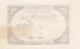 Frankreich 5 livres 5 Pounds - 10 Brumaire Year II (31.10.1793) - Sign. Poullain - Serial 11547 II / VZ