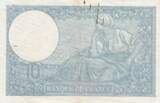 Frankreich 1940 10 Francs - Minerva - 14-11-1940 - Serial U.79720 III / SS