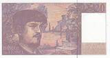 Frankreich  20 Francs - Debussy - 1997 - Serial D.050 I / ST