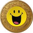 Frankreich Mint  50 years of the Smiley - NordicGold 3 mini-coin - 2022 by La Monnaie de Paris I / ST