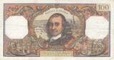 Frankreich 1971 100 Francs - Corneille - 01-04-1971 - Serial U.560 III / SS