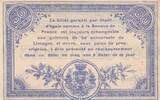 Frankreich 50 centimes 1914 50 Cents - Limoges - Chamber of Commerce - 17-04-1914 - Serial E III / SS