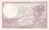 Frankreich 1939 5 Francs - Helmeted woman - 13-07-1939 - Serial V.58006 II / VZ+