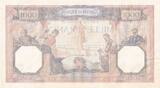 Frankreich 1939 1000 Francs Ceres and Mercury - 26-01-1939 - Serial Y.5713 I- / VZ+ / VZ-ST