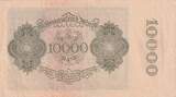 Deutschland  10000 mark - Portrait by Albrecht Dürer - Reichsbanknote - Serial J - 1922 II / VZ