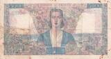 Frankreich 1945 5000 Francs France and colonies - 04-10-1945 - Serial T.1451 III / SS