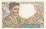 Frankreich 1943 5 Francs - Shepherd - 25-11-1943 - Serial R.82 I / ST