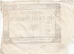 Frankreich  100 Francs - 18 Nivose An III - (07.01.1795) - Sign. Oudry - Serial 3920 III / SS