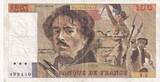 Frankreich  100 Francs Delacroix - 1978 - Serial V.2 - Fay.68.02 IV / S