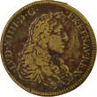 Frankreich 1 token Après 1668 Louis XIV - Brass Token, Conquest of Franche-Comté - After 1668 IV / S