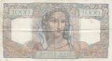 Frankreich 1946 1000 Francs Minerva and Hercules - 17-01-1946 - Serial E.173 III / SS