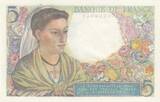 Frankreich 1947 5 Francs - Shepherd - 30-10-1947 - Serial W.148 I / ST