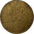 Jeton Frankreich 1 token Messing Louis XIV 1698 ? TB+/TTB